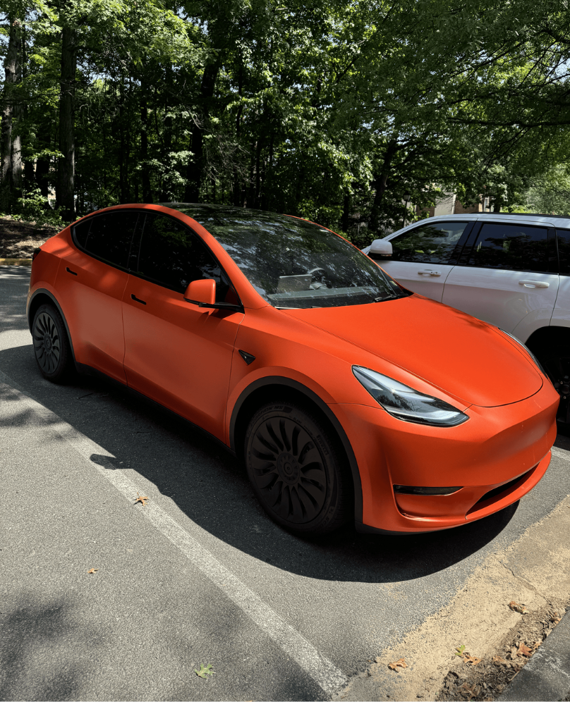 Tesla vinyl wrap Thousand Oaks